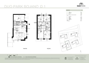 Dom 131,08 m², oferta nr D1, Duo Park, Bojano, ul. Czynu Tysiąclecia