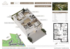 Dom 110,37 m², oferta nr B1M2, Flora Park, Gdynia, Wielki Kack, Kacze Buki, ul. Starochwaszczyńska