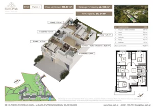 Dom 110,37 m², oferta nr B1M3, Flora Park, Gdynia, Wielki Kack, Kacze Buki, ul. Starochwaszczyńska