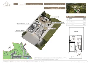 Dom 110,21 m², oferta nr B1M4, Flora Park, Gdynia, Wielki Kack, Kacze Buki, ul. Starochwaszczyńska