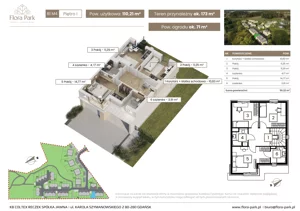 Dom 110,21 m², oferta nr B1M4, Flora Park, Gdynia, Wielki Kack, Kacze Buki, ul. Starochwaszczyńska