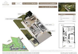 Dom 165,56 m², oferta nr B10a, Flora Park, Gdynia, Wielki Kack, Kacze Buki, ul. Starochwaszczyńska