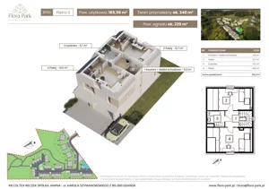 Dom 165,56 m², oferta nr B10b, Flora Park, Gdynia, Wielki Kack, Kacze Buki, ul. Starochwaszczyńska
