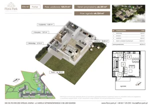 Dom 120,11 m², oferta nr B11bM1, Flora Park, Gdynia, Wielki Kack, Kacze Buki, ul. Starochwaszczyńska