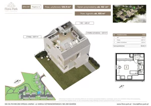 Dom 120,11 m², oferta nr B11aM1, Flora Park, Gdynia, Wielki Kack, Kacze Buki, ul. Starochwaszczyńska