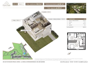 Dom 120,11 m², oferta nr B11bM2, Flora Park, Gdynia, Wielki Kack, Kacze Buki, ul. Starochwaszczyńska