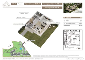 Dom 120,11 m², oferta nr B12bM1, Flora Park, Gdynia, Wielki Kack, Kacze Buki, ul. Starochwaszczyńska