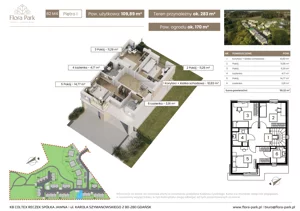 Dom 109,89 m², oferta nr B2M4, Flora Park, Gdynia, Wielki Kack, Kacze Buki, ul. Starochwaszczyńska