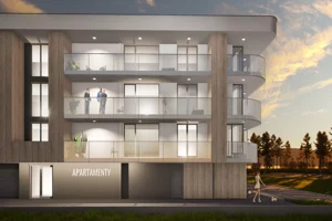 Zielona Marina, nowe apartamenty inwestycyjne, Inwestycje Bobruk, ul. Kościelna 56, Mielno