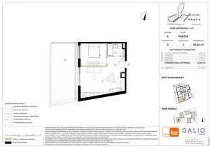 2 pokoje, mieszkanie 43,66 m², parter, oferta nr A-3, Symfonia Praga, Warszawa, Praga Południe, Kamionek, ul. Mińska