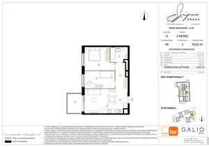 3 pokoje, mieszkanie 55,02 m², piętro 6, oferta nr D-69, Symfonia Praga, Warszawa, Praga Południe, Kamionek, ul. Mińska