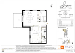 4 pokoje, mieszkanie 91,45 m², piętro 5, oferta nr D-60, Symfonia Praga, Warszawa, Praga Południe, Kamionek, ul. Mińska