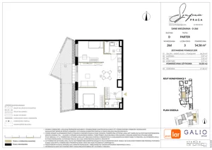 1 pokój, mieszkanie 54,10 m², parter, oferta nr D-26, Symfonia Praga, Warszawa, Praga Południe, Kamionek, ul. Mińska