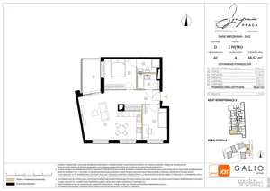 3 pokoje, mieszkanie 66,57 m², piętro 2, oferta nr D-42, Symfonia Praga, Warszawa, Praga Południe, Kamionek, ul. Mińska