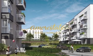 Mieszkanie trzypokojowe 54,69 m², Rokitki, Wiśniowa, Sprzedaż