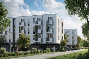 Dąbie Park etap III, nowe mieszkania, West Comfort, ul. Komfortowa 10, Prawobrzeże (Dąbie), Szczecin