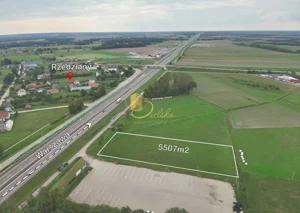 Działka 5 500,00 m², Rzędziany, Sprzedaż