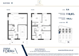 Dom 118,87 m², oferta nr 8.A, Osiedle Forma Etap II, Gdańsk, Olszynka, ul. Zawodzie