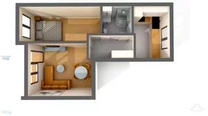 Mieszkanie dwupokojowe 42,30 m², Kielce, Uroczysko, Sprzedaż