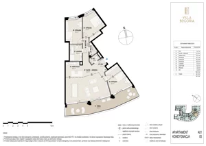 4 pokoje, apartament 139,74 m², piętro 4, oferta nr A01 4P, Villa Bogoria, Warszawa, Śródmieście, ul. Stare Nalewki 2