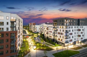 Ursus Centralny, nowe mieszkania, Ronson Development, ul. Kazimierza Gierdziejewskiego, Ursus (Szamoty), Warszawa