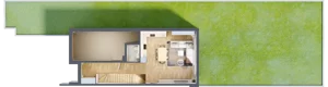 Dom 129,09 m², oferta nr 2A-1, Osiedle Wyjątkowa, Łomianki, ul. Wyjątkowa