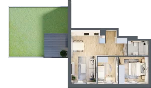 3 pokoje, mieszkanie 49,69 m², piętro 3, oferta nr A/30, Kijowska 17, Warszawa, Praga Północ, Szmulki, ul. Kijowska 17