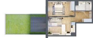 2 pokoje, mieszkanie 44,53 m², piętro 1, oferta nr A/7, Kijowska 17, Warszawa, Praga Północ, Szmulki, ul. Kijowska 17
