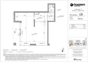 Lokal użytkowy 48,24 m², oferta nr U8, Osiedle Kijowska 17 - lokale użytkowe, Warszawa, Praga Północ, Szmulki, ul. Kijowska 17