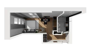 Lokal użytkowy 26,90 m², oferta nr A/202, Esencja - lokale usługowe, Gdańsk, Śródmieście, Dolne Miasto, ul. Kamienna Grobla / Jałmużnicza
