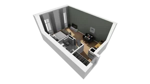 Lokal użytkowy 39,48 m², oferta nr A/203, Esencja - lokale usługowe, Gdańsk, Śródmieście, Dolne Miasto, ul. Kamienna Grobla / Jałmużnicza