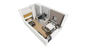Lokal użytkowy 39,48 m², oferta nr A/203, Esencja - lokale usługowe, Gdańsk, Śródmieście, Dolne Miasto, ul. Kamienna Grobla / Jałmużnicza