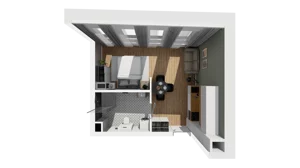 Lokal użytkowy 31,12 m², oferta nr A/205, Esencja - lokale usługowe, Gdańsk, Śródmieście, Dolne Miasto, ul. Kamienna Grobla / Jałmużnicza