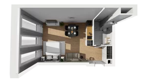 Lokal użytkowy 31,98 m², oferta nr A/206, Esencja - lokale usługowe, Gdańsk, Śródmieście, Dolne Miasto, ul. Kamienna Grobla / Jałmużnicza