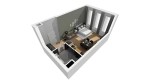 Lokal użytkowy 31,98 m², oferta nr A/206, Esencja - lokale usługowe, Gdańsk, Śródmieście, Dolne Miasto, ul. Kamienna Grobla / Jałmużnicza