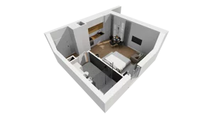 Lokal użytkowy 30,71 m², oferta nr A/209, Esencja - lokale usługowe, Gdańsk, Śródmieście, Dolne Miasto, ul. Kamienna Grobla / Jałmużnicza
