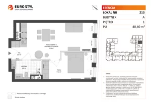 Lokal użytkowy 40,40 m², oferta nr A/213, Esencja - lokale usługowe, Gdańsk, Śródmieście, Dolne Miasto, ul. Kamienna Grobla / Jałmużnicza