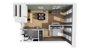 Lokal użytkowy 40,40 m², oferta nr A/213, Esencja - lokale usługowe, Gdańsk, Śródmieście, Dolne Miasto, ul. Kamienna Grobla / Jałmużnicza