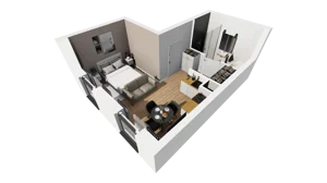 Lokal użytkowy 25,15 m², oferta nr A/215, Esencja - lokale usługowe, Gdańsk, Śródmieście, Dolne Miasto, ul. Kamienna Grobla / Jałmużnicza