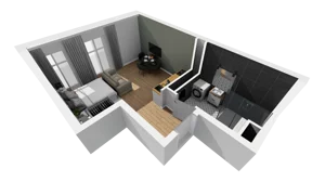 Lokal użytkowy 27,07 m², oferta nr A/220, Esencja - lokale usługowe, Gdańsk, Śródmieście, Dolne Miasto, ul. Kamienna Grobla / Jałmużnicza