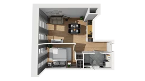 Lokal użytkowy 39,01 m², oferta nr A/222, Esencja - lokale usługowe, Gdańsk, Śródmieście, Dolne Miasto, ul. Kamienna Grobla / Jałmużnicza