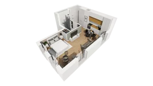 Lokal użytkowy 32,75 m², oferta nr A/227, Esencja - lokale usługowe, Gdańsk, Śródmieście, Dolne Miasto, ul. Kamienna Grobla / Jałmużnicza