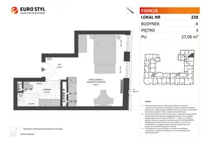 Lokal użytkowy 27,06 m², oferta nr A/228, Esencja - lokale usługowe, Gdańsk, Śródmieście, Dolne Miasto, ul. Kamienna Grobla / Jałmużnicza