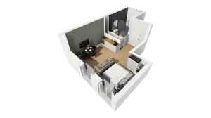 Lokal użytkowy 27,06 m², oferta nr A/228, Esencja - lokale usługowe, Gdańsk, Śródmieście, Dolne Miasto, ul. Kamienna Grobla / Jałmużnicza