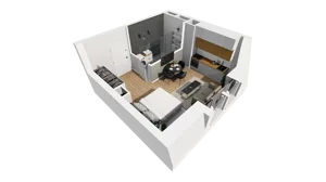 Lokal użytkowy 26,95 m², oferta nr A/234, Esencja - lokale usługowe, Gdańsk, Śródmieście, Dolne Miasto, ul. Kamienna Grobla / Jałmużnicza