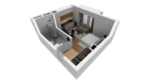 Lokal użytkowy 26,95 m², oferta nr A/234, Esencja - lokale usługowe, Gdańsk, Śródmieście, Dolne Miasto, ul. Kamienna Grobla / Jałmużnicza