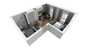 Lokal użytkowy 25,12 m², oferta nr A/238, Esencja - lokale usługowe, Gdańsk, Śródmieście, Dolne Miasto, ul. Kamienna Grobla / Jałmużnicza