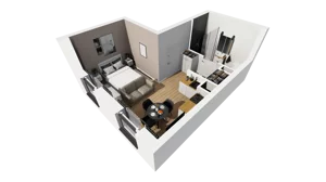Lokal użytkowy 25,12 m², oferta nr A/238, Esencja - lokale usługowe, Gdańsk, Śródmieście, Dolne Miasto, ul. Kamienna Grobla / Jałmużnicza