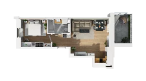 2 pokoje, mieszkanie 39,78 m², parter, oferta nr B/19, Osiedle Warszawska - etap III, Gdańsk, Ujeścisko-Łostowice, Ujeścisko, ul. Warszawska