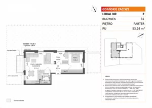 3 pokoje, mieszkanie 53,74 m², piętro 3, oferta nr A2/10, Gdańskie Zacisze, Gdańsk, Kokoszki, ul. Bysewska